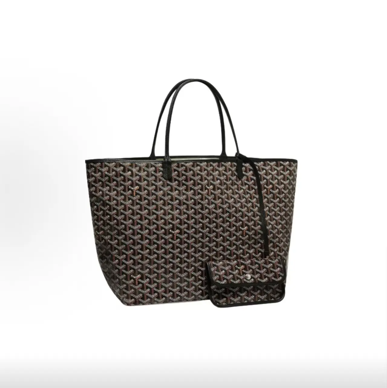 Pre-owned Goyard Saint Louis GM Tote Bag in Goyardine And Chevroches