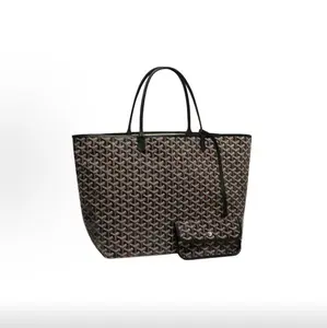 Pre-owned Goyard Saint Louis GM Tote Bag in Goyardine And Chevroches