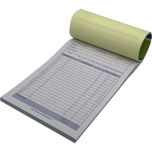 10 Pack Large Sales Order Book Receipt Invoice Duplicate Carbonless 50 Sets 5.9/16" X 8.7/16" 10 pck Vertical