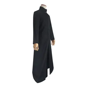 Sweet!Movie The Matrix Neo Trench Coat Cosplay Costume Halloween Outfit