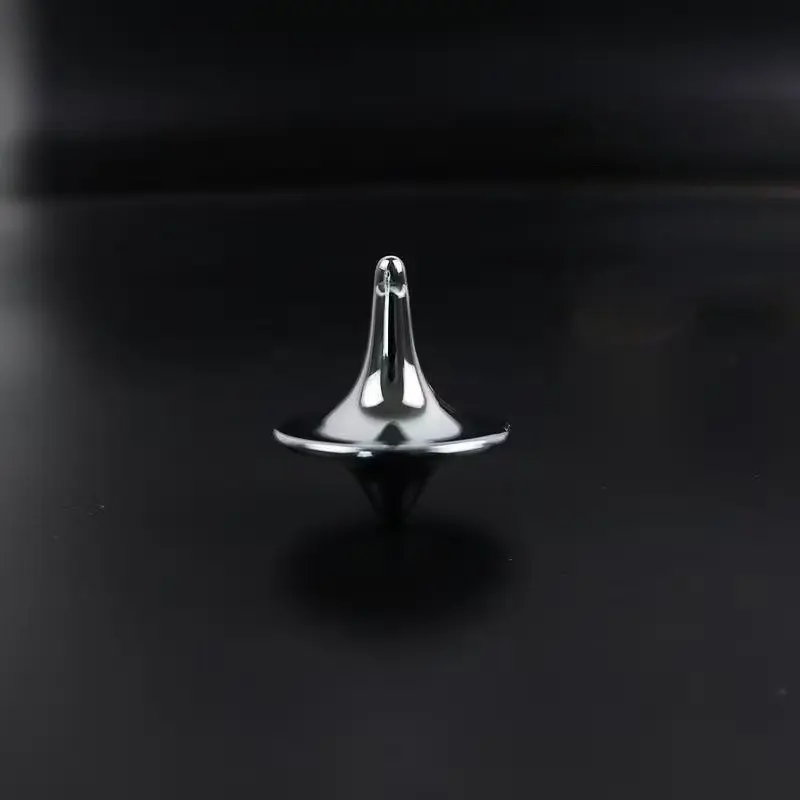 Stainless Steel Gyroscope Toy, Finger Spinning Top, Finger Spinner, Fidget Spinning Tops, Portable Relaxing Sport Lover Accessory, Durable Stainless Material, Perfect Gift for Sports Enthusiasts