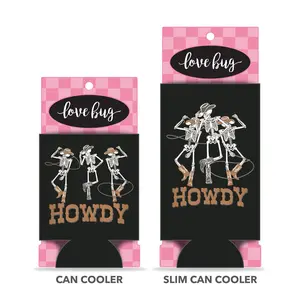 Howdy Skeletons Can Cooler
