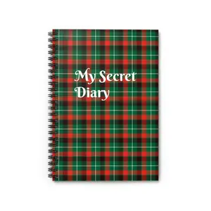 Spiral Notebook - Ruled Line My Secret Diary Great Gift for Christmas