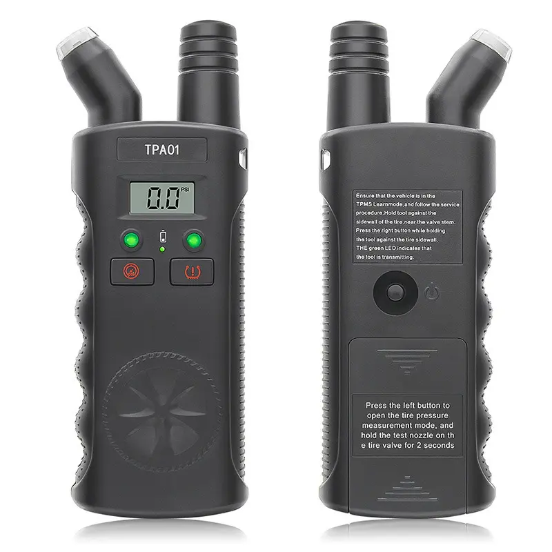 [Limited Time Deal]2-in-1 TPMS Relearn Tool + Digital Gauge (TPA01 Plus) - Tire Pressure Monitor Activation & Reset Tool for GM/Buick/Chevy/Cadillac