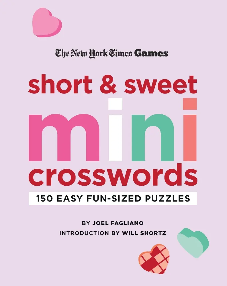 Used Book - New York Times Games Short and Sweet Mini Crosswords: 150 Easy Loveable Minis Print Puzzles for Beginners by Joel Fagliano (Soft Cover, 0.53 lb) - English