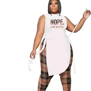 Women Plus Size Two-Piece Leggings Set
