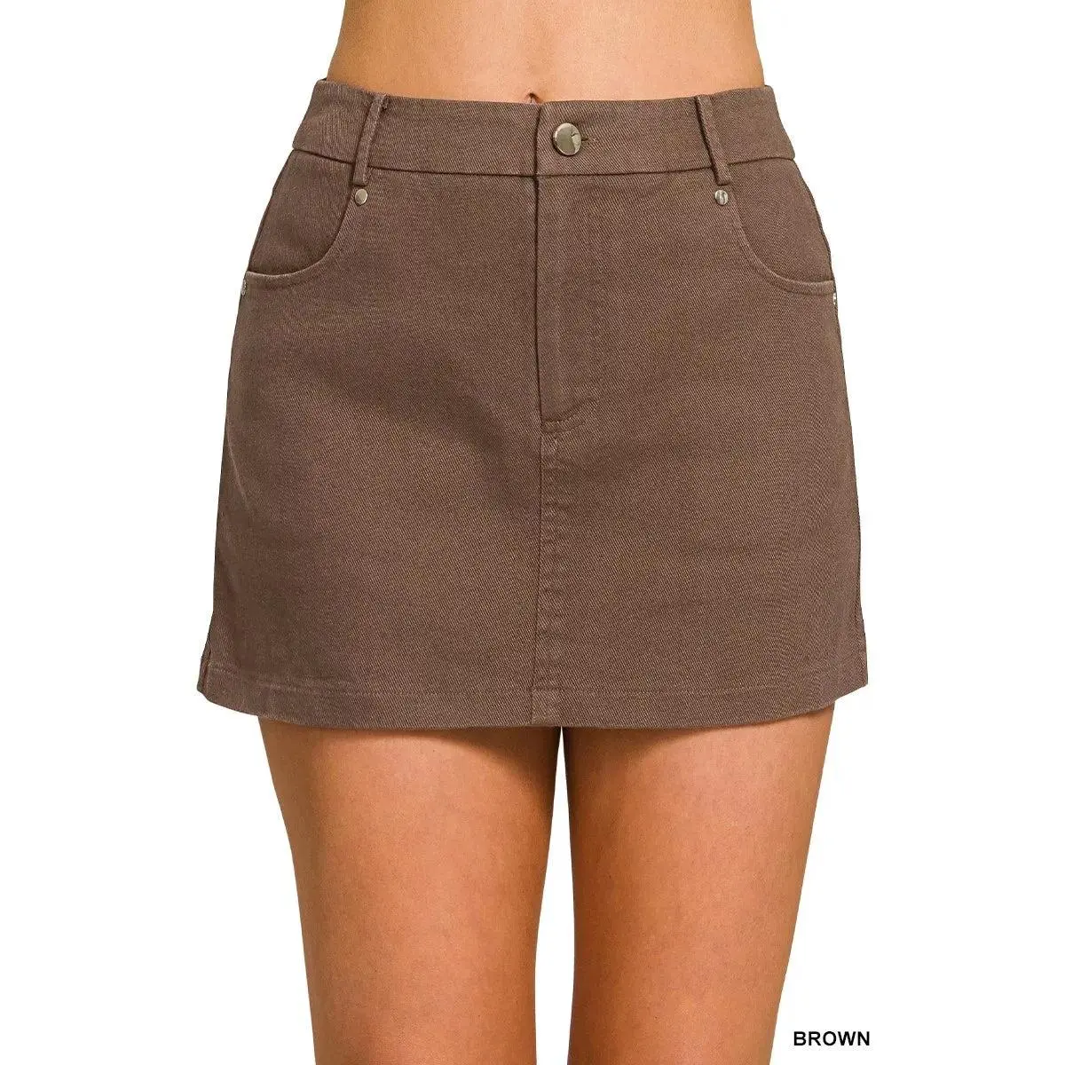 Zenana Cotton Skirts