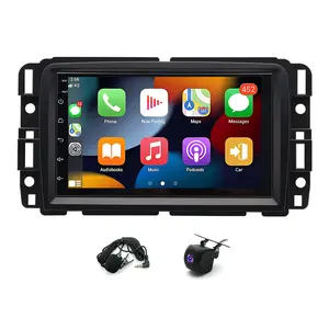 2+32G Android 14 Car Stereo for Chevrolet Traverse 2013-2017 with Carplay Android Auto 7in Car Radio with GPS Navigation WiFi Bluetooth FM/RDS SWC Mirror Link Split Screen + AHD Backup Camera