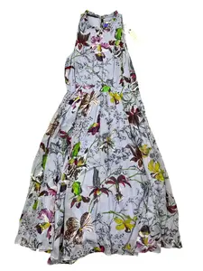 Dress Casual Midi By Anthropologie In Purple, Size:S