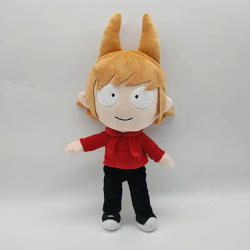 New Anime Eddsworld Plush Cartoon Doll Indoor Home Decoration Soft Stuffed Toy Christmas Gift For Kids
