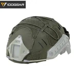 IDOGEAR Tactica Helmet Cover For Fast Helmet with NVG Battery Fast Helmet Cloth For Outdoor Sports 3813