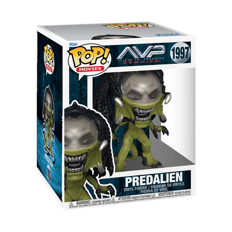 Funko Pop Vinyl Figure Alien Vs Predator Requiem Predalien 1997