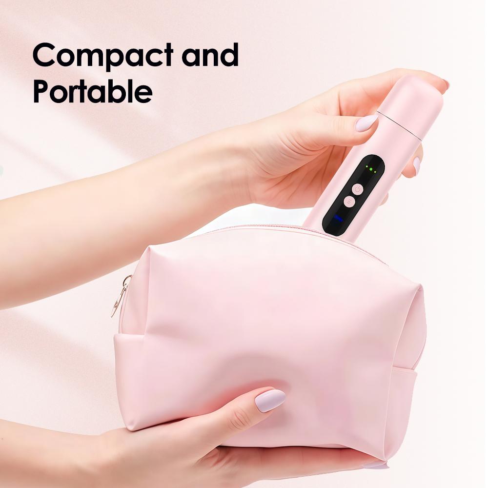 Women's 2-in-1 Dual-Head Electric Shaver Trimmer Hair Remover - Rechargeable Painless Device with IPX7 Waterproof Detachable Stainless Steel & Ceramic Heads, Wet Dry Portable PC Charger Compatible for Face, Bikini Area
