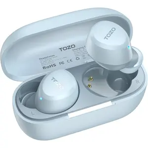 Wireless Earbuds Bluetooth 5.3 Light Weight in Ear IPX5 Waterproof Headphones 2 Mic for AI Calls, Immersive Premium Sound Bass Headset with Charging Case, 32 Presets EQ Customization via App