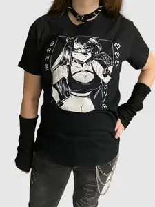 Game Over - Y2K Furry Bunny Gamer Girl unisex T-shirt