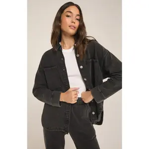 Z SUPPLY-ALL DAY KNIT DENIM JACKET