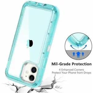 360 Shockproof 3-in-1 Dropproof Heavy Duty Case For iPhone 17 Air 16e 16 15 14 13 12 Mini 11 Pro XS Max XR 8 7 Plus Guard Cover