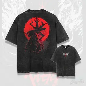 Anime Japanese Shirt, Vintage Anime Shirt, Anime Shirt, Manga Shirt, Retro and Vintage Style, Gift for him,Gift for her,Anime Washed T-shirt