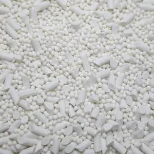 2 LB Rock Tumbler Media - Mixed Shape Non-Abrasive Ceramic Filler Pellets - 1/8" Balls & 1/5" x3/8" Angled Cylinders -  Stone Polishing Media (2 LB)