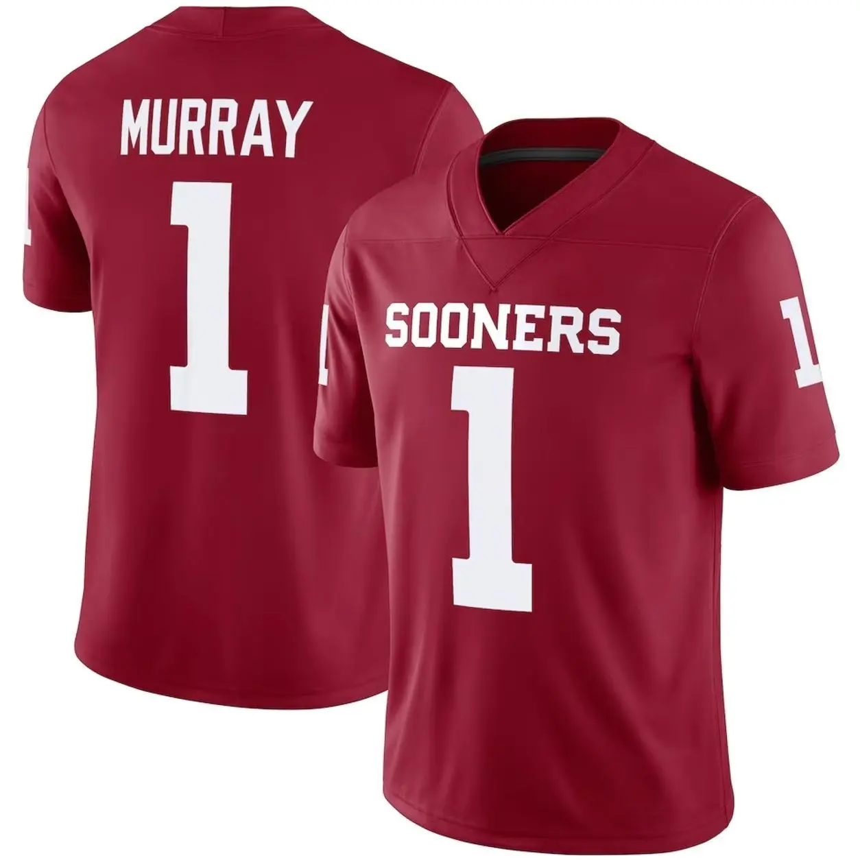 Mens Jersey 1 Murray Sooners Game Jersey - Crimson