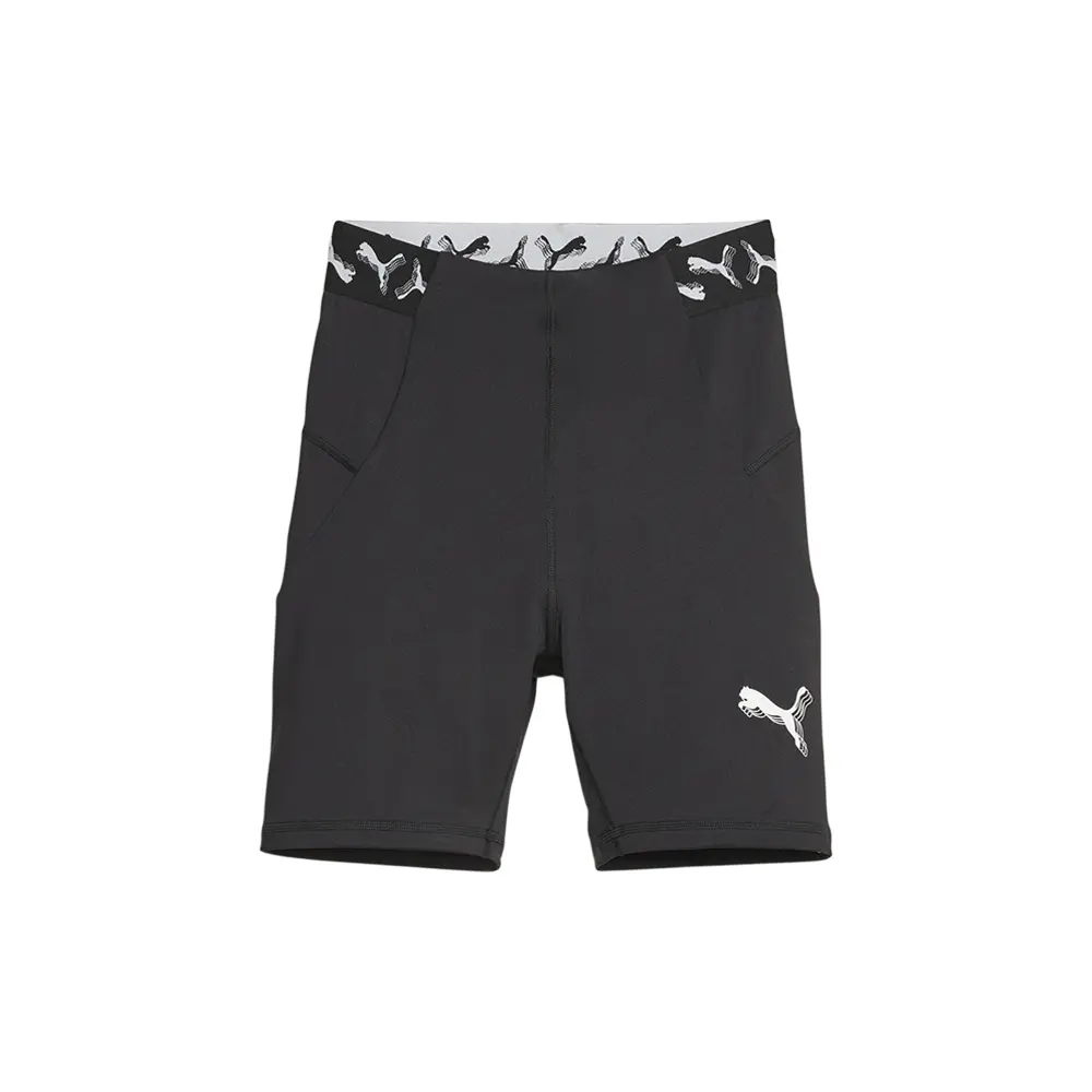 PUMA Womens Compression Shorts Casual Bottoms Casual - Black