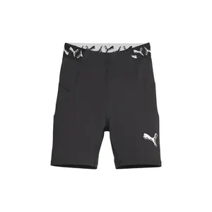 PUMA Womens Compression Shorts Casual Bottoms Casual - Black