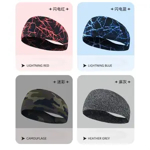 Sports Hair Belt Sweat Guide Belt Lycra Breathable Running Cycling Yoga Dance Fitness Antiperspirant Belt basketball accessories