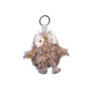 ELVIS' OWL PLUSH CHARACTER KEYRING