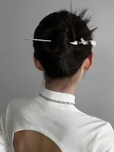 Women's Simple Style Minimalist Hair Pin, Casual Trendy Irregular Shaped Hair Pin, Hair Accessories for Party & Daily Use, Updo