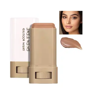 Beauty Balm Serum Boosted Skin Tint, Foundation Stick, Tinted Moisturizer for Face, Full Coverage Foundation, Concealer Stick for Foundation Makeup, Contour Sticks for Face Makeup, Dewy Finish ( # 06)