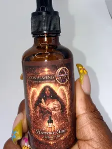 Divine Atmosphere Diffuser Oil 50 ml - God's Heavenly Scents Luxury Brand for Home Bedroom & Self-Care with Strong Long-Lasting Aroma