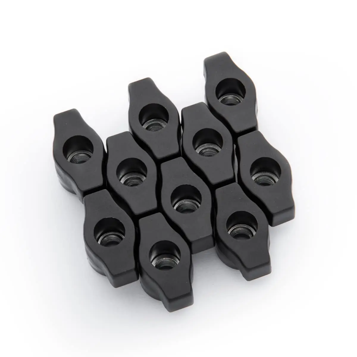 5/16"-18 Wing Knobs 10 Pack  Clamping With Steel Insert For T Track Bolts Thumb Screw Threaded Accessories Boards Woodworking Jigs And Fixtures (51004)