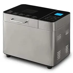 Elite Cuisine 2 lb. SS Bread Machine Maker Eco Ceramic Pan 24 Programs Elite Cuisine 2 lb. SS Bread Machine Maker Eco Ceramic Pan 24 Programs