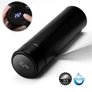 Stainless Steel Digital Thermos Tea Infuser