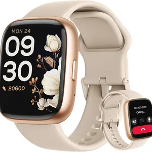 SIMSONLAB Multifunctional Smart Watch, Fashionable Digital Watch with Heart Rate Monitoring & Sleep Tracking, Waterproof Sports Watch for Women & Men, Wearable, Trendy Multifunctional Watch