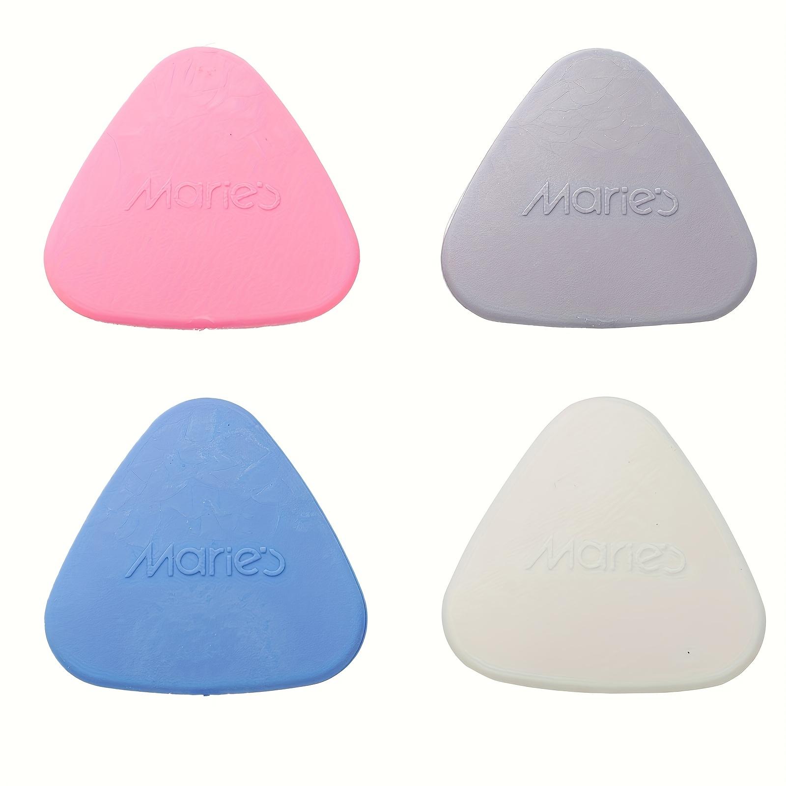 Marie's Highlight Eraser for Sketching Drawing Art, Soft Non-Abrasive Eraser Cleanly Removes Graphite Charcoal, 4-Pack