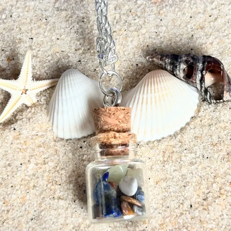 Beach In A Bottle Necklace