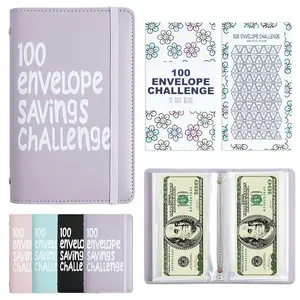 100-Day Money Saving Challenge Coin Envelope Budget Notebook, Money Saving Binder, An Easy And Fun Way To Save $10,000 Or $5,050, For Money Saving Challenges With Family, Friends, Or Besties, Family Fund Savings, A Savings Book To Give To Kids.