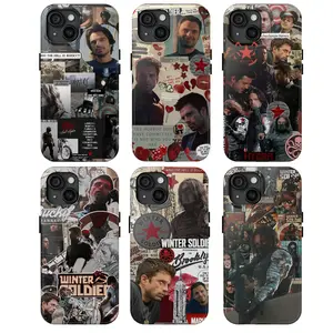 6 Styles Bucky Barnes Winter Soldier Trigger Words Phone Case, Thunderbolts Trendy Bucky Phone Case for , Gift For Fan Phone Accessories Phone Case for iPhone Samsung Galaxy UK
