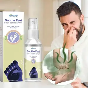 1/2/4pcs Ximonth Foot Care Spray Dry Skin Moisturizing Odor Removal Moisture Moisturizer Hydrate Soothe