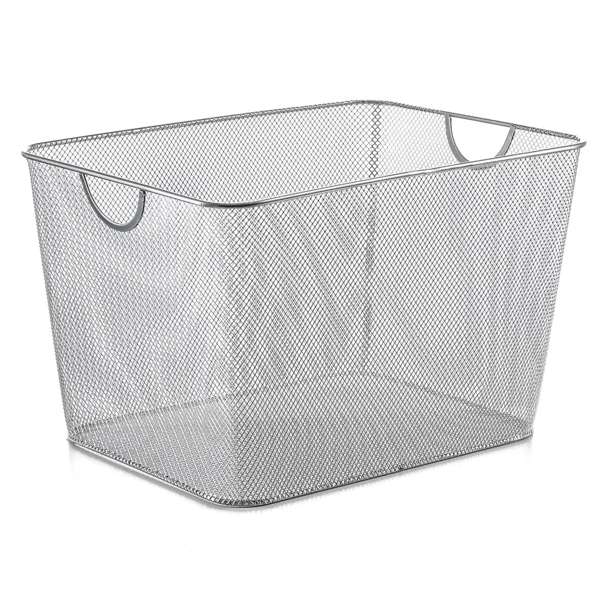 212 MAIN Stainless Steel Rustproof Rectangle Storage Organiser Box (Model 1115) - 14x10x9 in, Home Supplies for Office & Large Home Appliance Parts/Accessories Organization