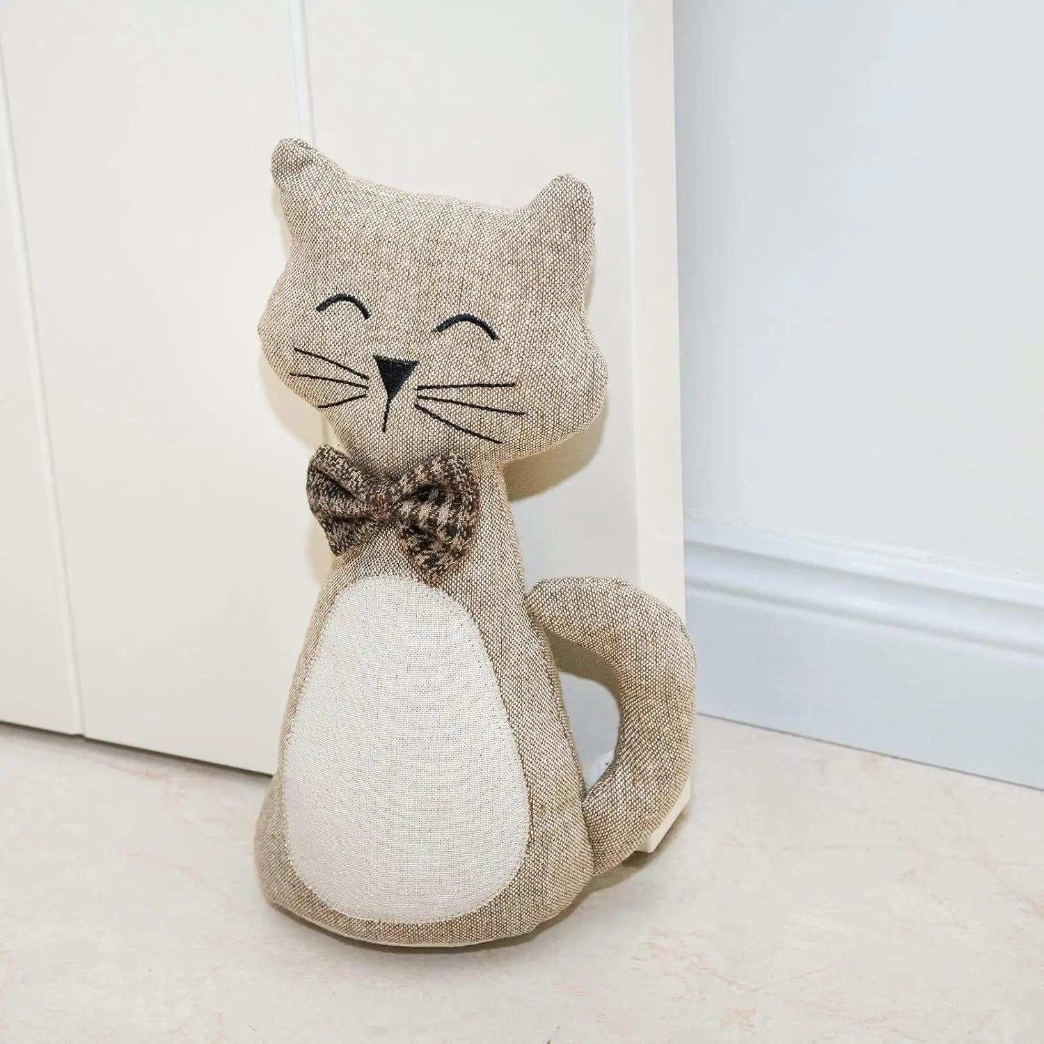 Cute Door Stopper Decorative Door Stops for Home and Office,  Weighted Interior Doorstop Fabric Stuffed  Door Stopper Floor Decorative