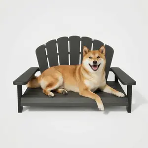 Waterproof Pet Lounge Chair for Small Dogs & Cats, UV-Resistant Outdoor Indoor Dog Sofa – 66 lbs Load Capacity, Easy Clean, Multi-Use for Living Room, Balcony, Yard, Camping