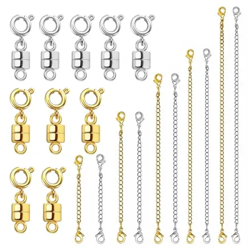 20Pcs Gold & Silver