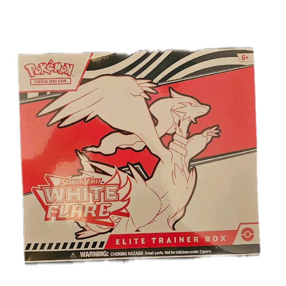 Pokmon White Flare Elite Trainer Box - Collectible Trading Card Game - 6+ Years - Choking Hazard Warning - TikTok Shop Pokmon White Flare Elite Trainer Box - Collectible Trading Card Game - 6+ Years - Choking Hazard Warning - TikTok Shop