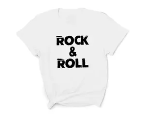 Rock & Roll Shirt, Gift for Music Lover, Rock T-Shirt, Music Shirt, Rocker Shirt, Rock and Roll, Rock Star Shirt, Rock Festival Shirts