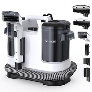 Fabric Cleaning Machine - Home Deep Cleaning Sofa Carpet Multi-Surface Vacuum Cleaner with Heat Water Tank & Attachments