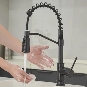 Modern sensor faucet sensor commercial style pull down single handle kitchen faucet