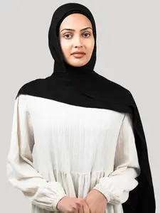 Voile Chic Premium Modal Hijab for Muslim Women - Custom-Dyed, Buttery-Soft, Lightweight Modal Hijab Perfect for any Outfit