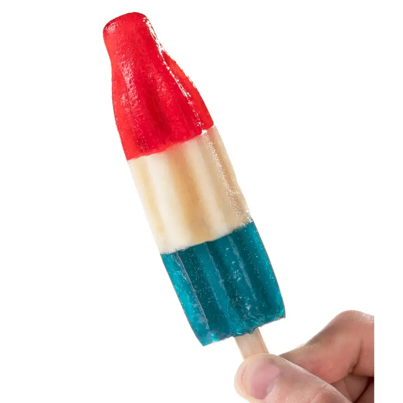 Gummy Rocket Pop - Fruity Candy Confection Made of 100% Premium Gummy Goodness